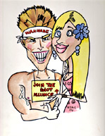 Caricature - Jase & Holly