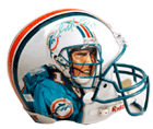 Dan Marino Hand-Painted Football Helmet