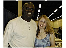 Karen O'Neil Ganci and Lawrence Taylor