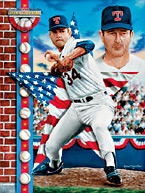 Hand-Painted Original - Nolan Ryan